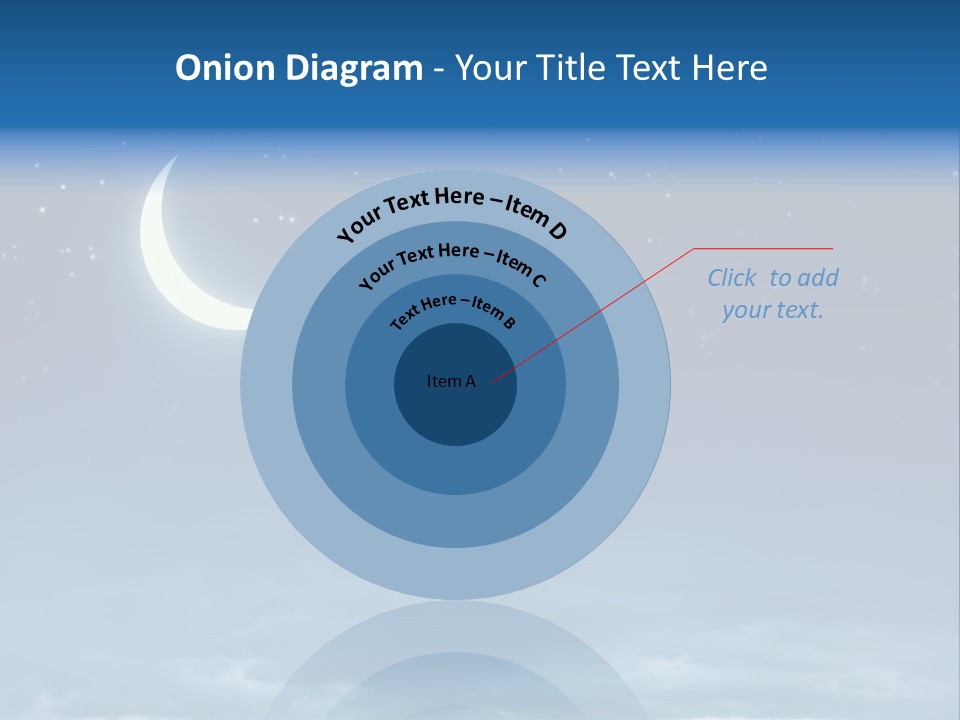 Night Astrology Moon PowerPoint Template