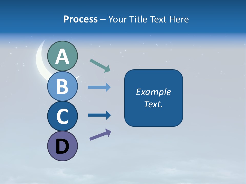 Night Astrology Moon PowerPoint Template