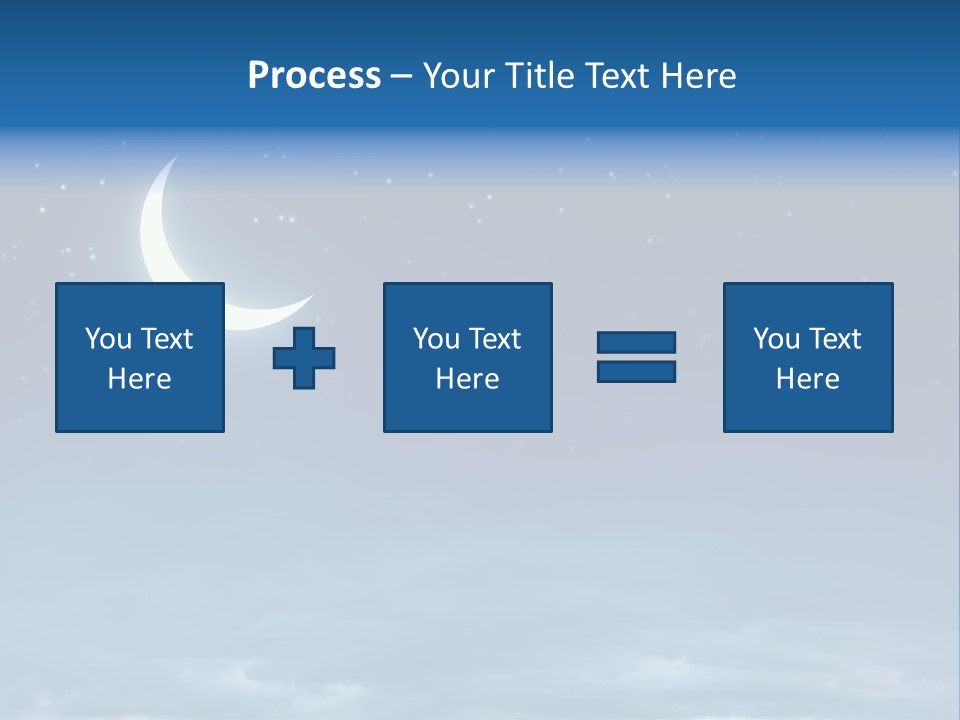 Night Astrology Moon PowerPoint Template