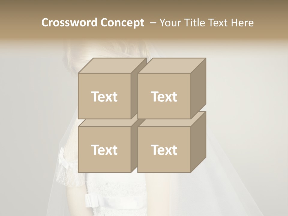 Pretty Caucasian Studio PowerPoint Template