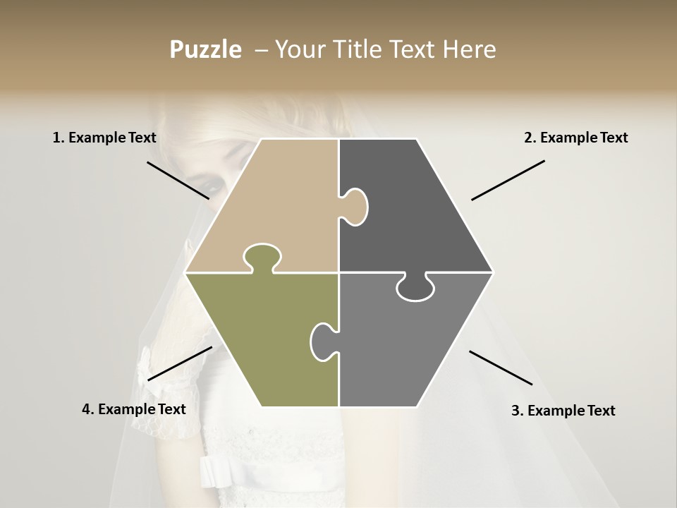 Pretty Caucasian Studio PowerPoint Template