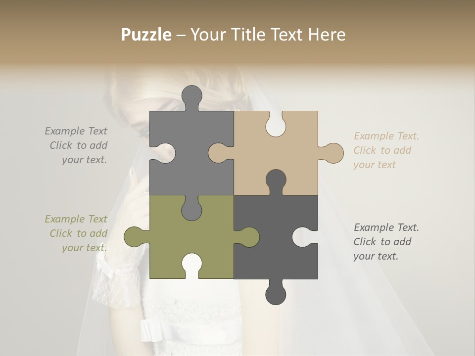 Pretty Caucasian Studio PowerPoint Template