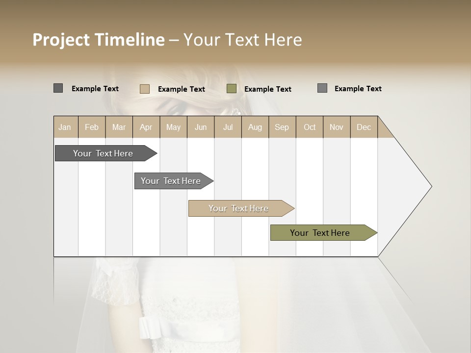 Pretty Caucasian Studio PowerPoint Template