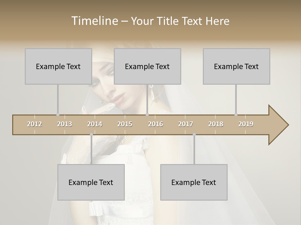 Pretty Caucasian Studio PowerPoint Template