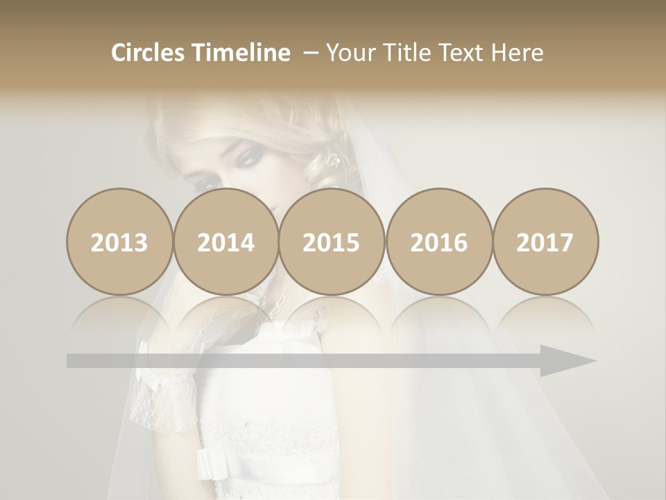 Pretty Caucasian Studio PowerPoint Template