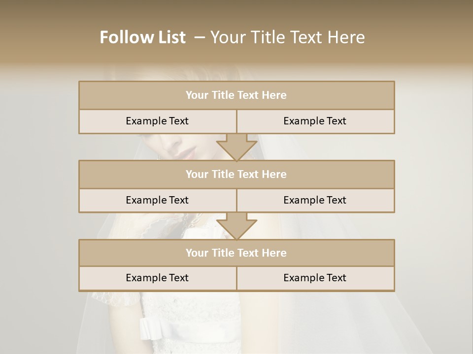 Pretty Caucasian Studio PowerPoint Template
