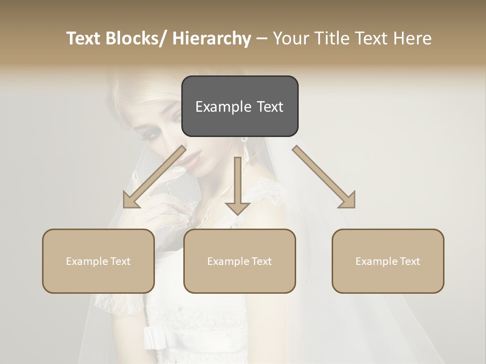 Pretty Caucasian Studio PowerPoint Template