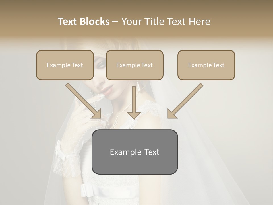Pretty Caucasian Studio PowerPoint Template