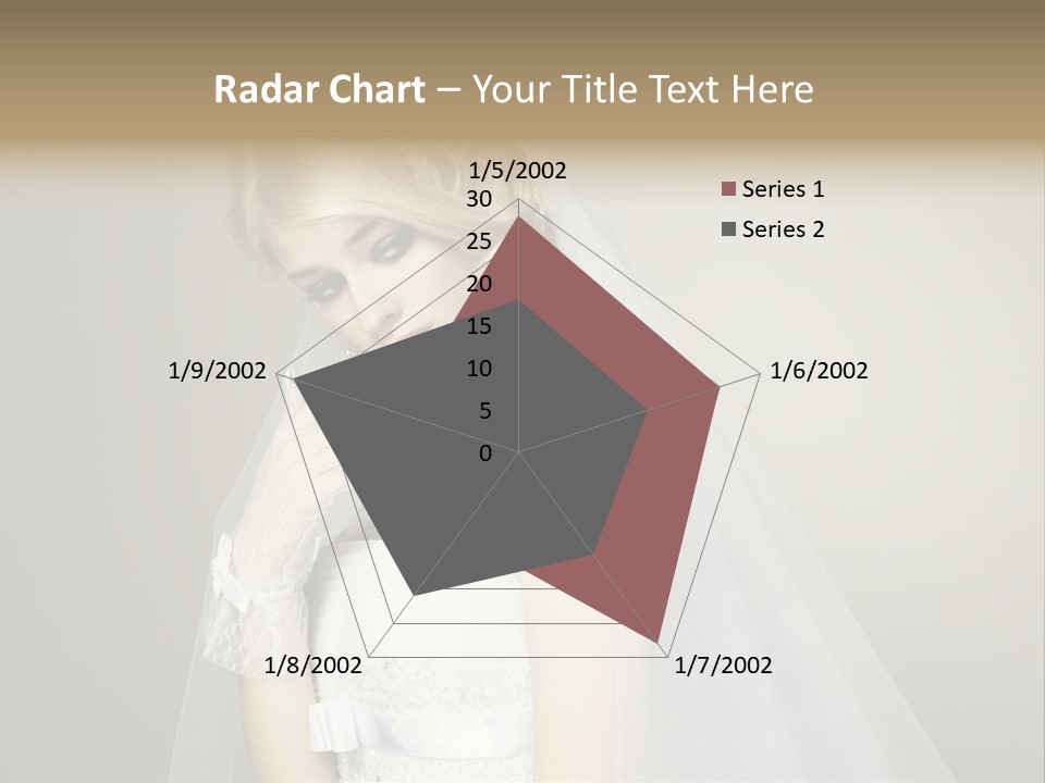 Pretty Caucasian Studio PowerPoint Template