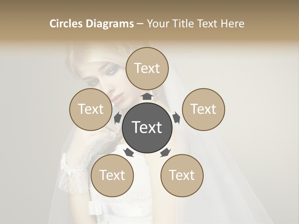 Pretty Caucasian Studio PowerPoint Template