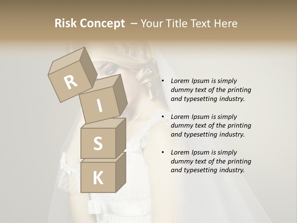 Pretty Caucasian Studio PowerPoint Template