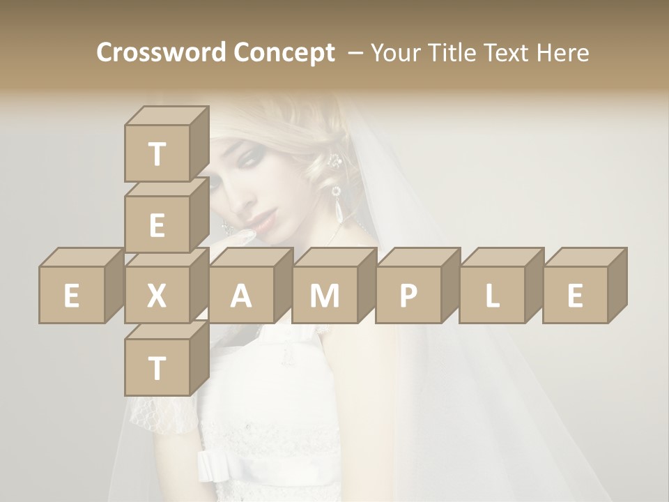 Pretty Caucasian Studio PowerPoint Template