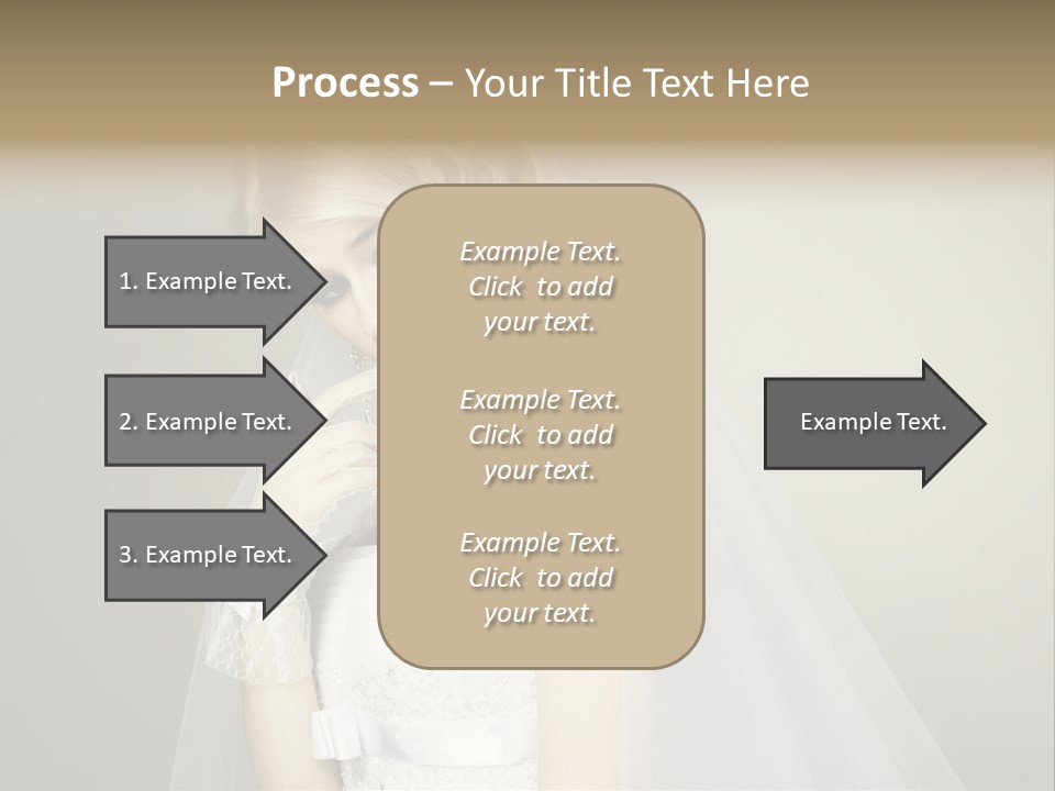 Pretty Caucasian Studio PowerPoint Template