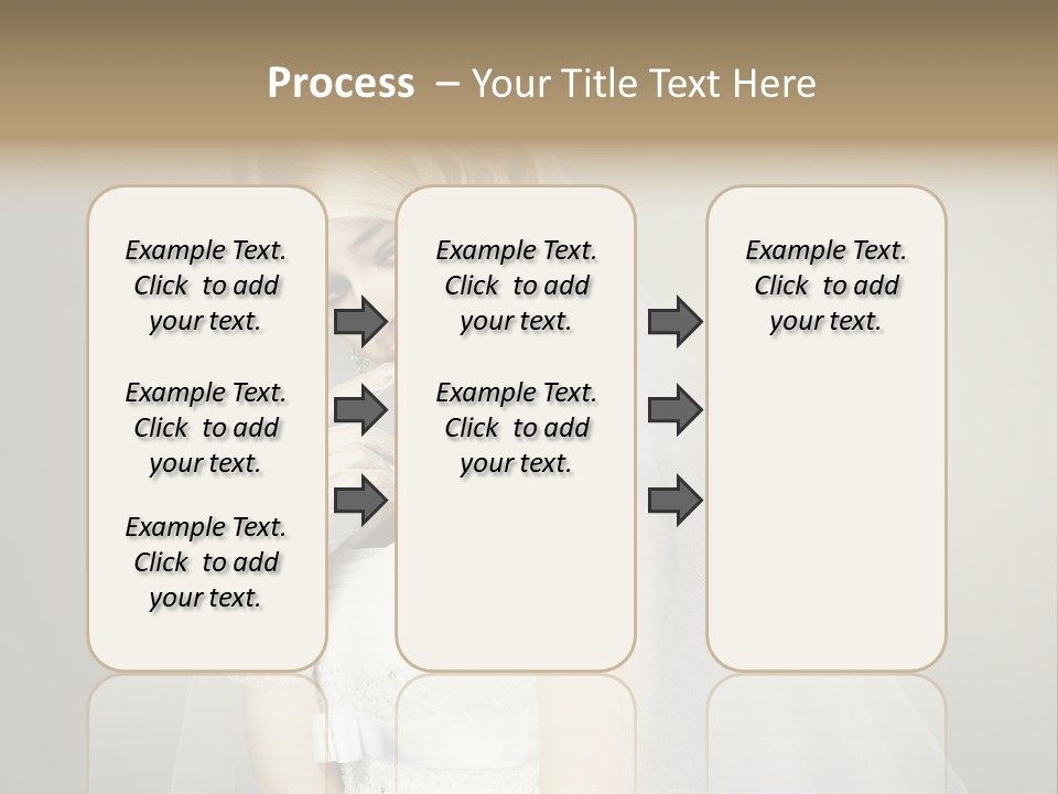 Pretty Caucasian Studio PowerPoint Template