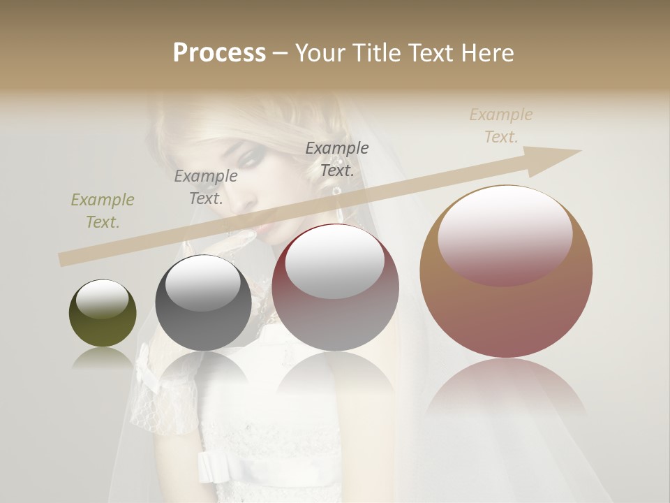 Pretty Caucasian Studio PowerPoint Template