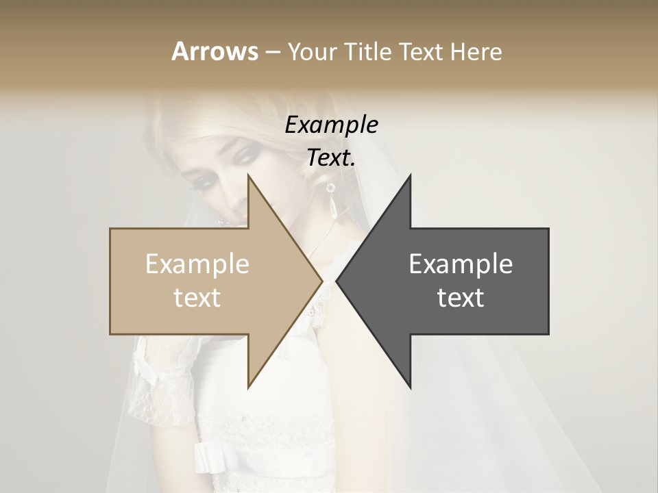 Pretty Caucasian Studio PowerPoint Template