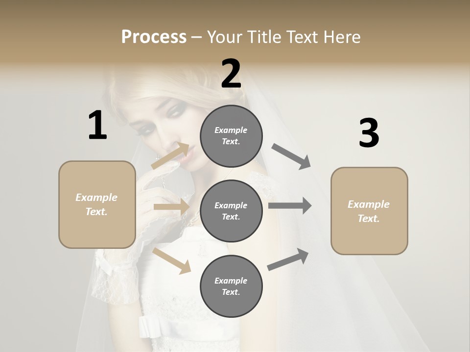 Pretty Caucasian Studio PowerPoint Template