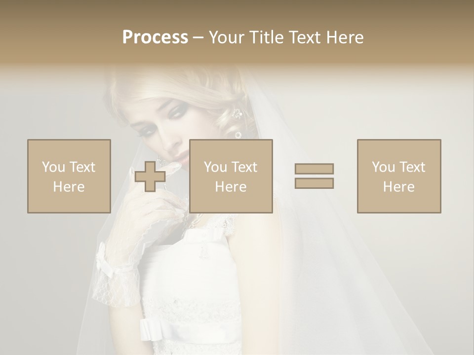 Pretty Caucasian Studio PowerPoint Template
