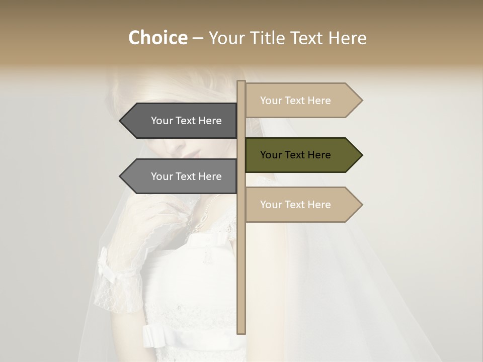 Pretty Caucasian Studio PowerPoint Template