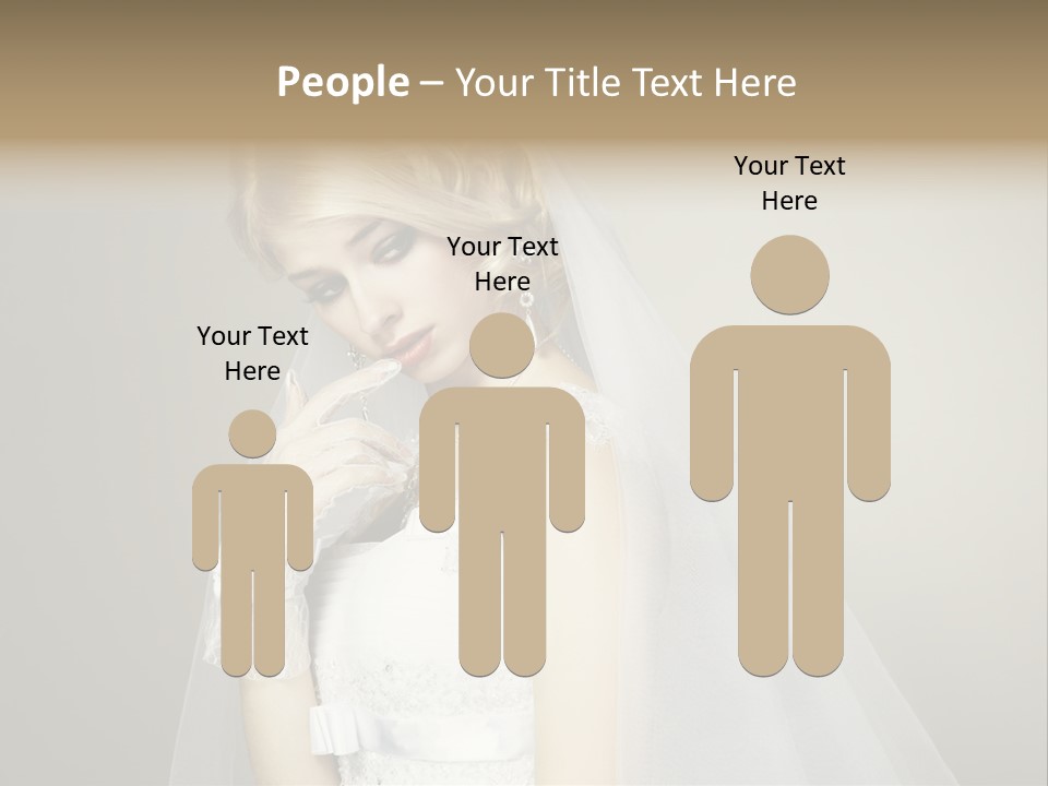 Pretty Caucasian Studio PowerPoint Template