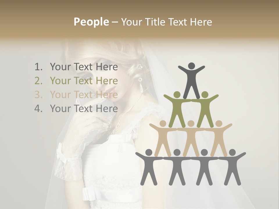 Pretty Caucasian Studio PowerPoint Template