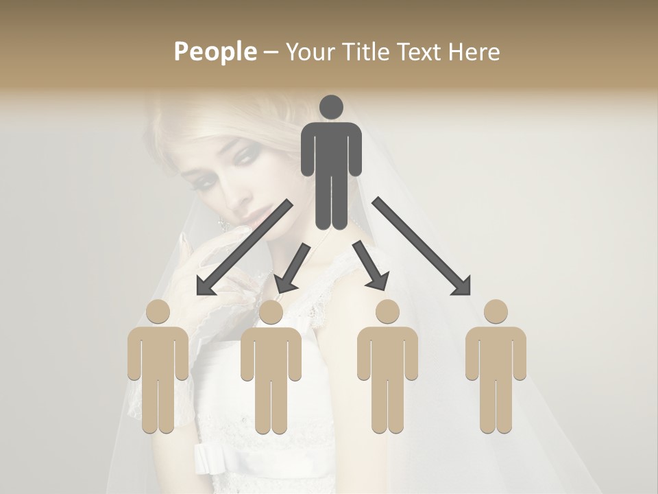 Pretty Caucasian Studio PowerPoint Template