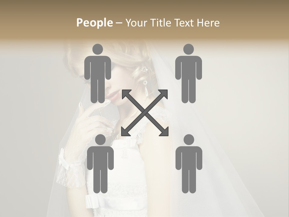 Pretty Caucasian Studio PowerPoint Template