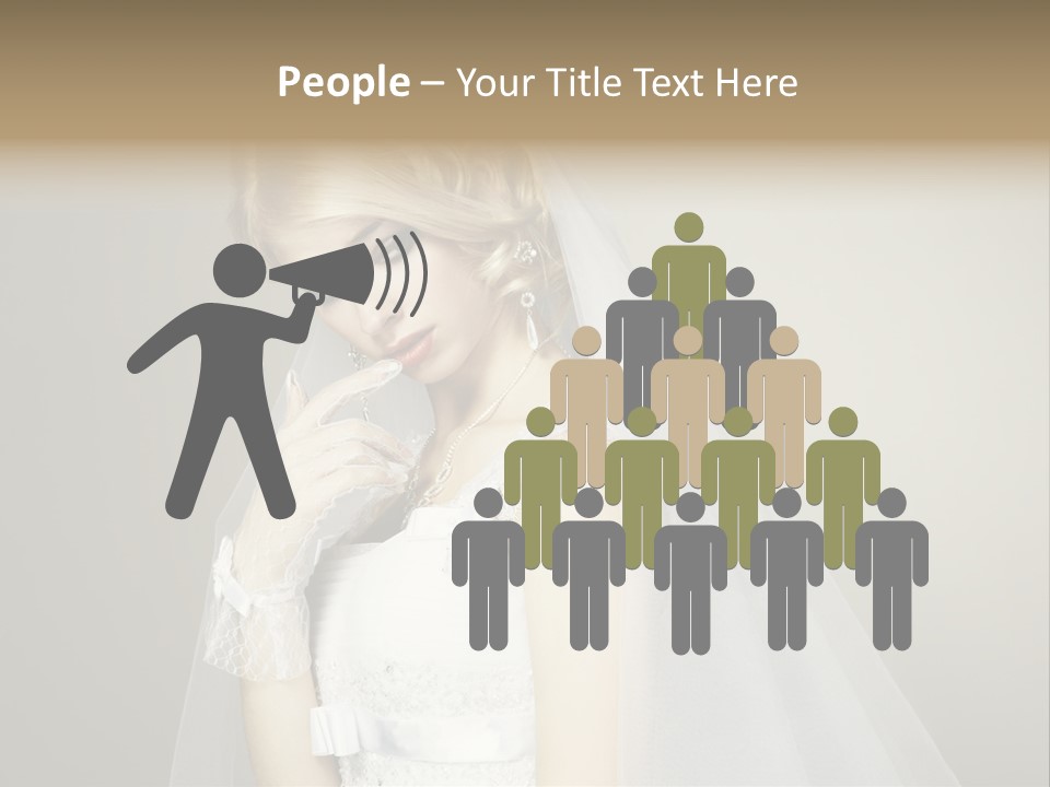 Pretty Caucasian Studio PowerPoint Template