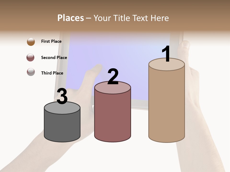 Frame Object Mobile PowerPoint Template