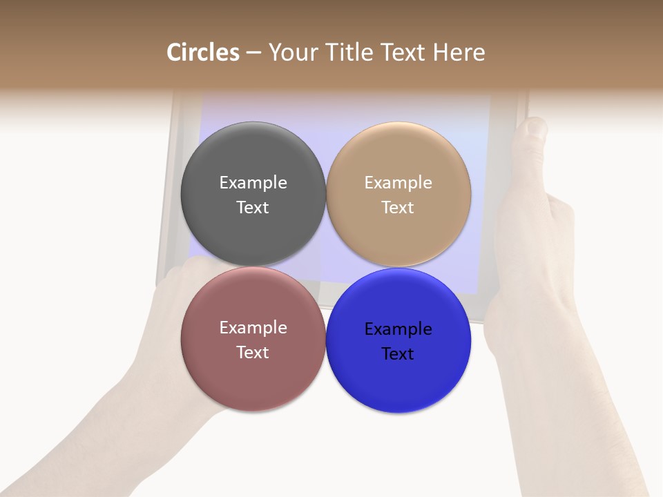 Frame Object Mobile PowerPoint Template