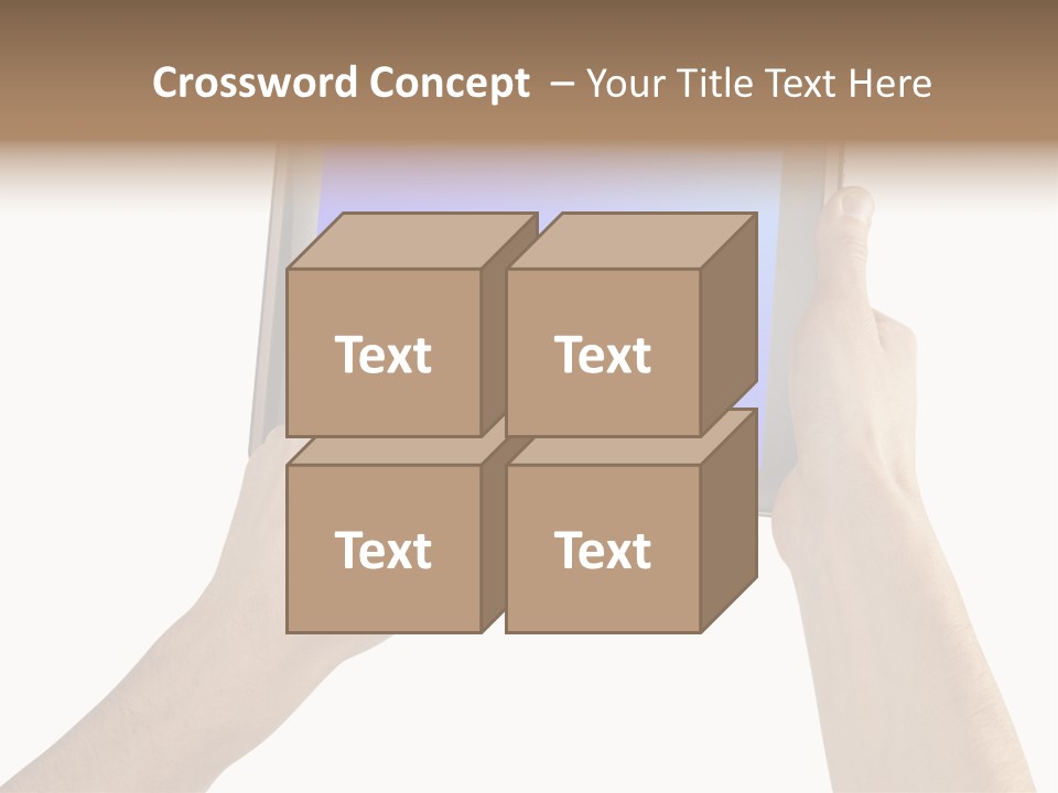 Frame Object Mobile PowerPoint Template