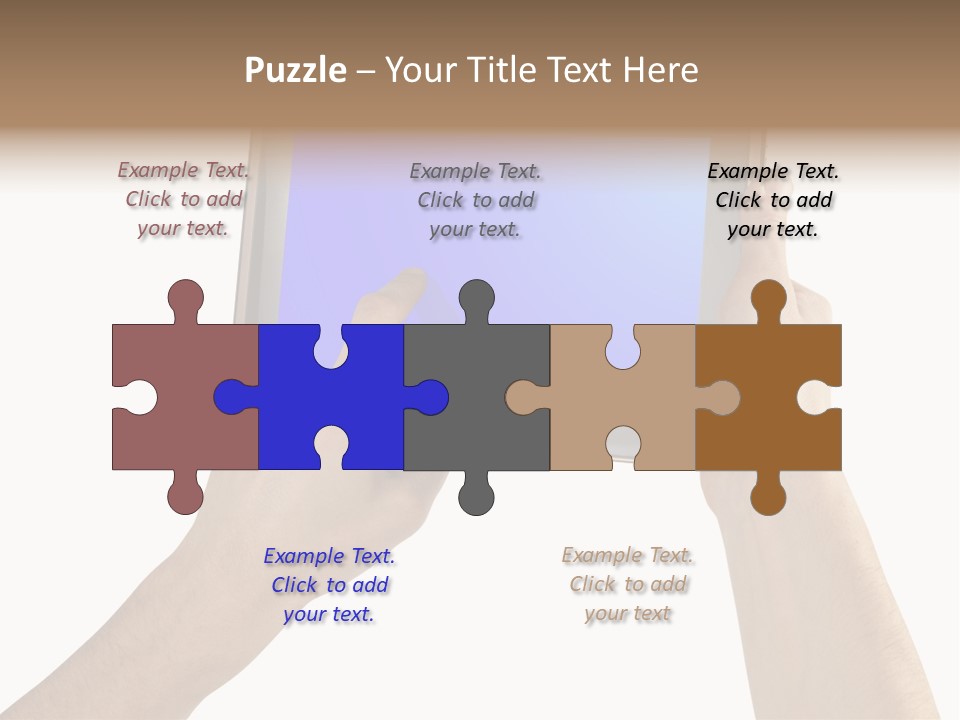 Frame Object Mobile PowerPoint Template