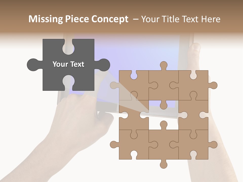 Frame Object Mobile PowerPoint Template