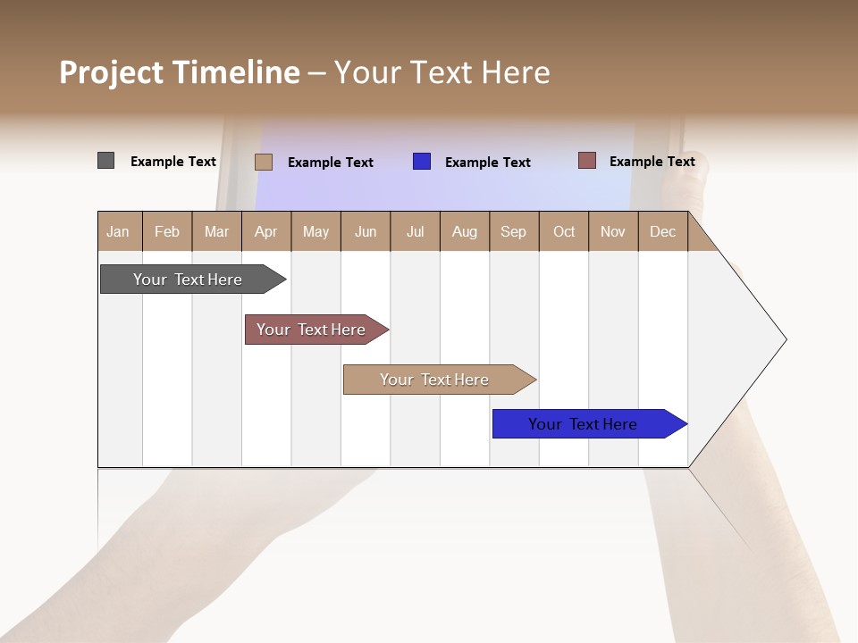 Frame Object Mobile PowerPoint Template