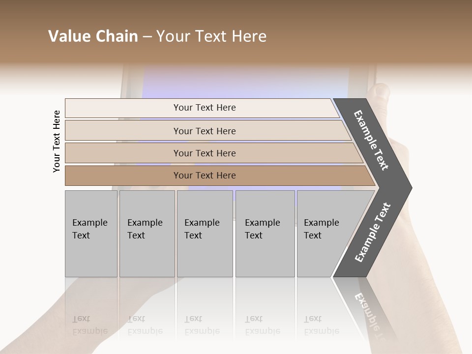 Frame Object Mobile PowerPoint Template
