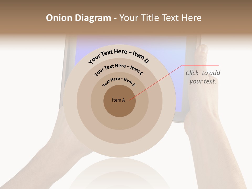 Frame Object Mobile PowerPoint Template