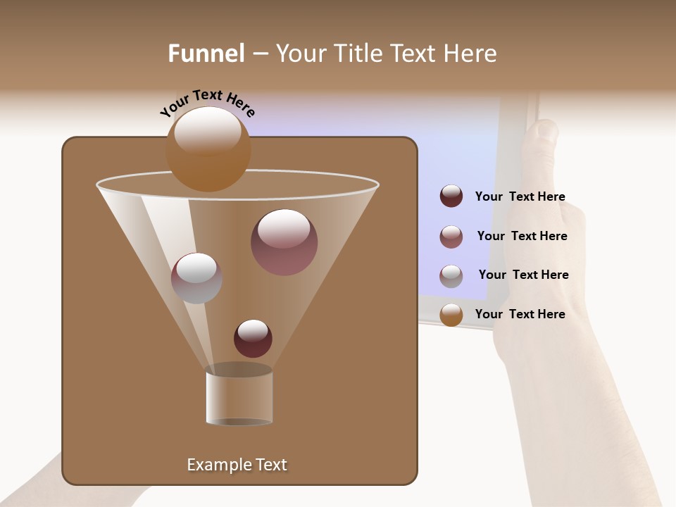 Frame Object Mobile PowerPoint Template