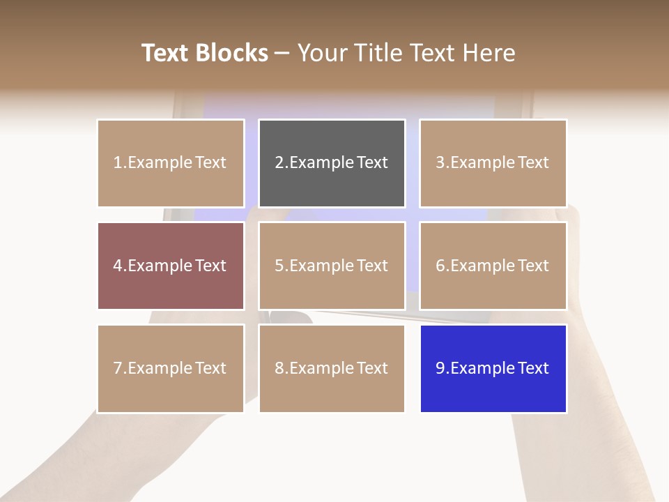 Frame Object Mobile PowerPoint Template