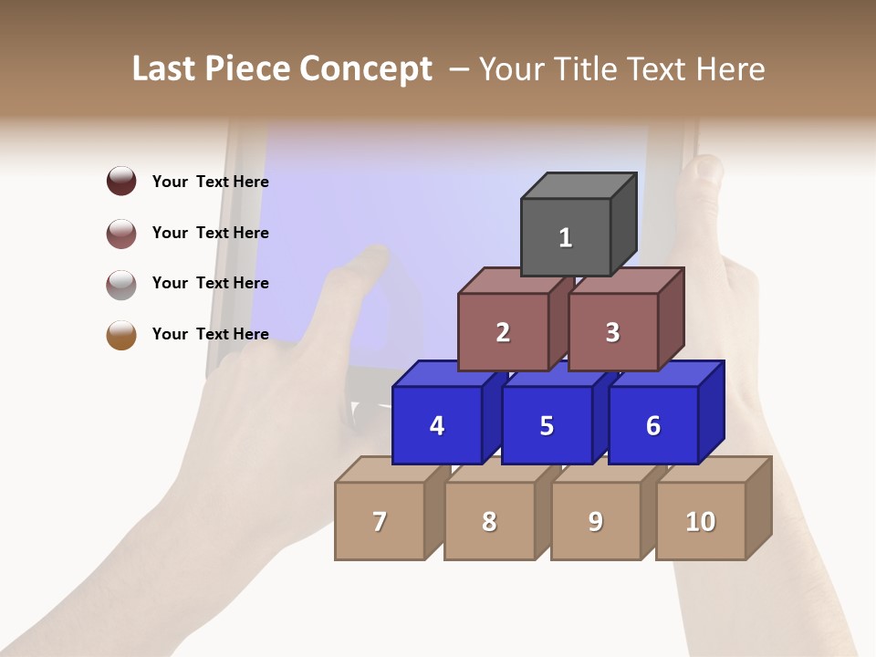Frame Object Mobile PowerPoint Template