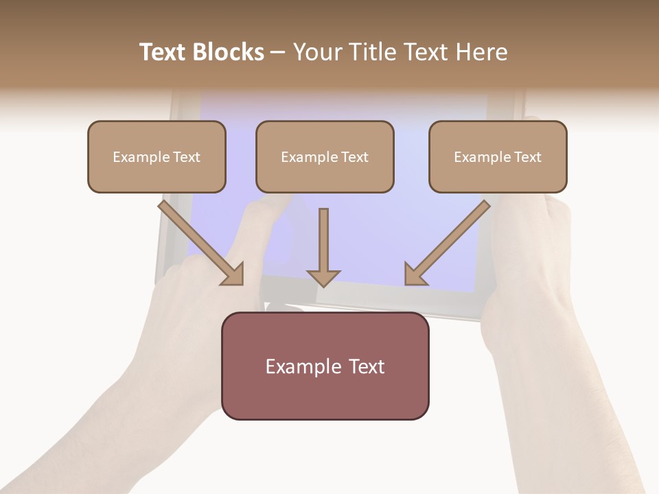 Frame Object Mobile PowerPoint Template