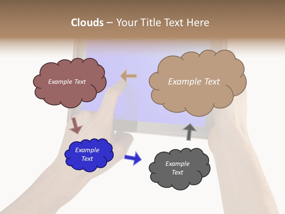 Frame Object Mobile PowerPoint Template
