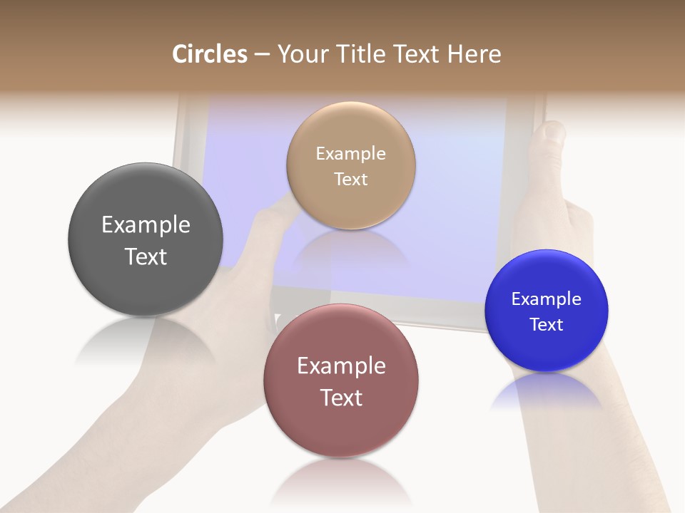 Frame Object Mobile PowerPoint Template