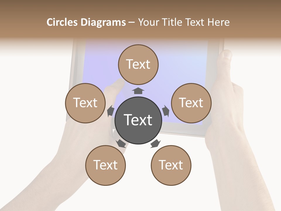 Frame Object Mobile PowerPoint Template