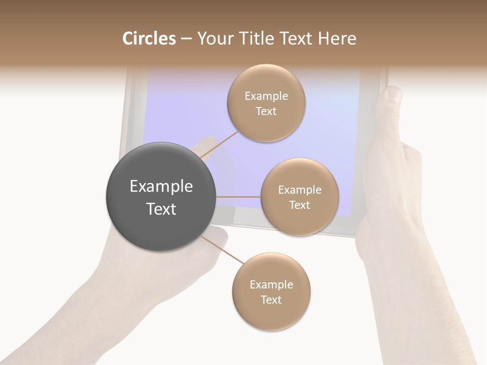 Frame Object Mobile PowerPoint Template