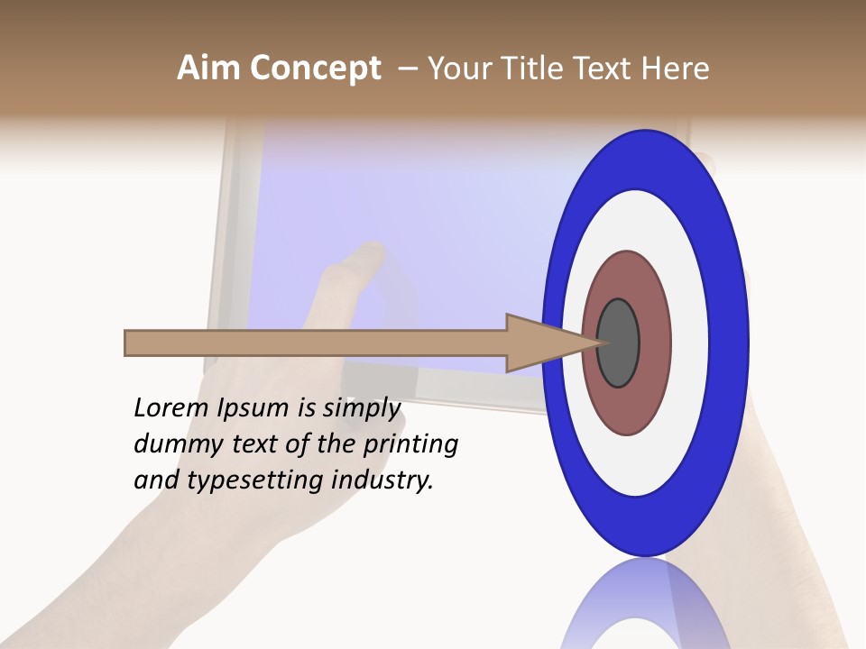 Frame Object Mobile PowerPoint Template