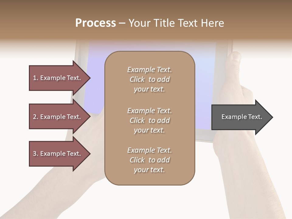 Frame Object Mobile PowerPoint Template