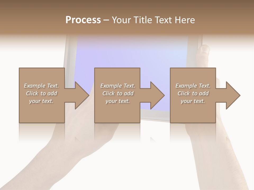 Frame Object Mobile PowerPoint Template