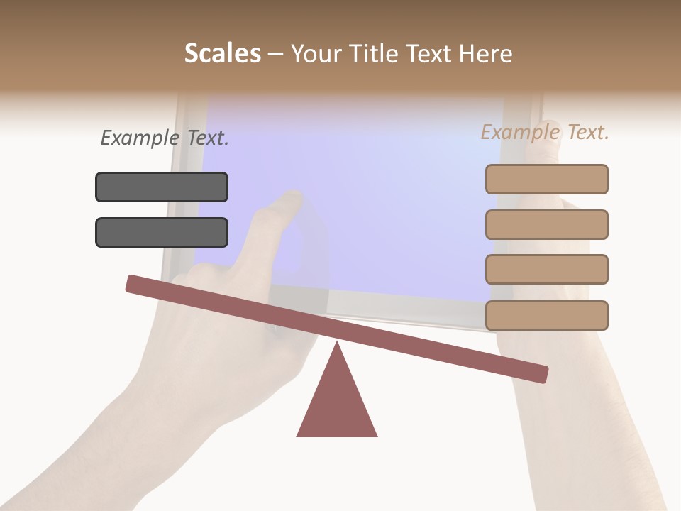 Frame Object Mobile PowerPoint Template
