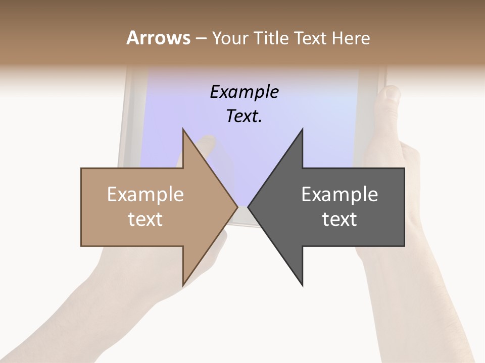 Frame Object Mobile PowerPoint Template