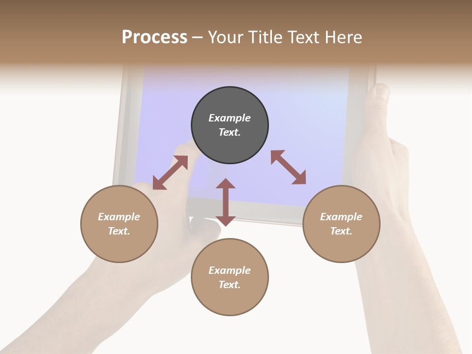 Frame Object Mobile PowerPoint Template